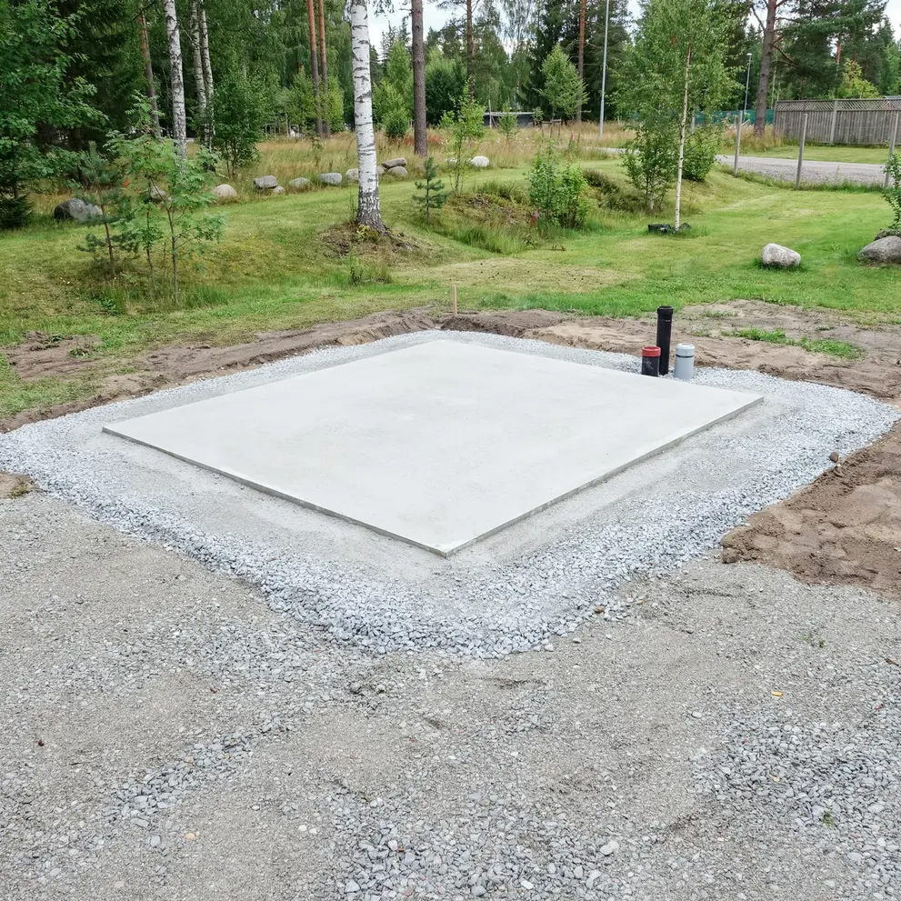 gjuta platta varmdo gustavsberg saltsjo boo nacka ingaro